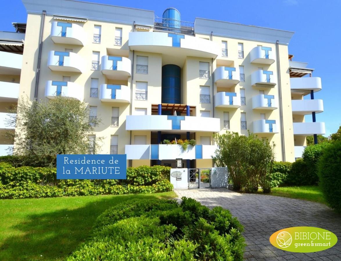 Green Holiday Wohnung Mit Schwimmbad Bibione Exterior foto
