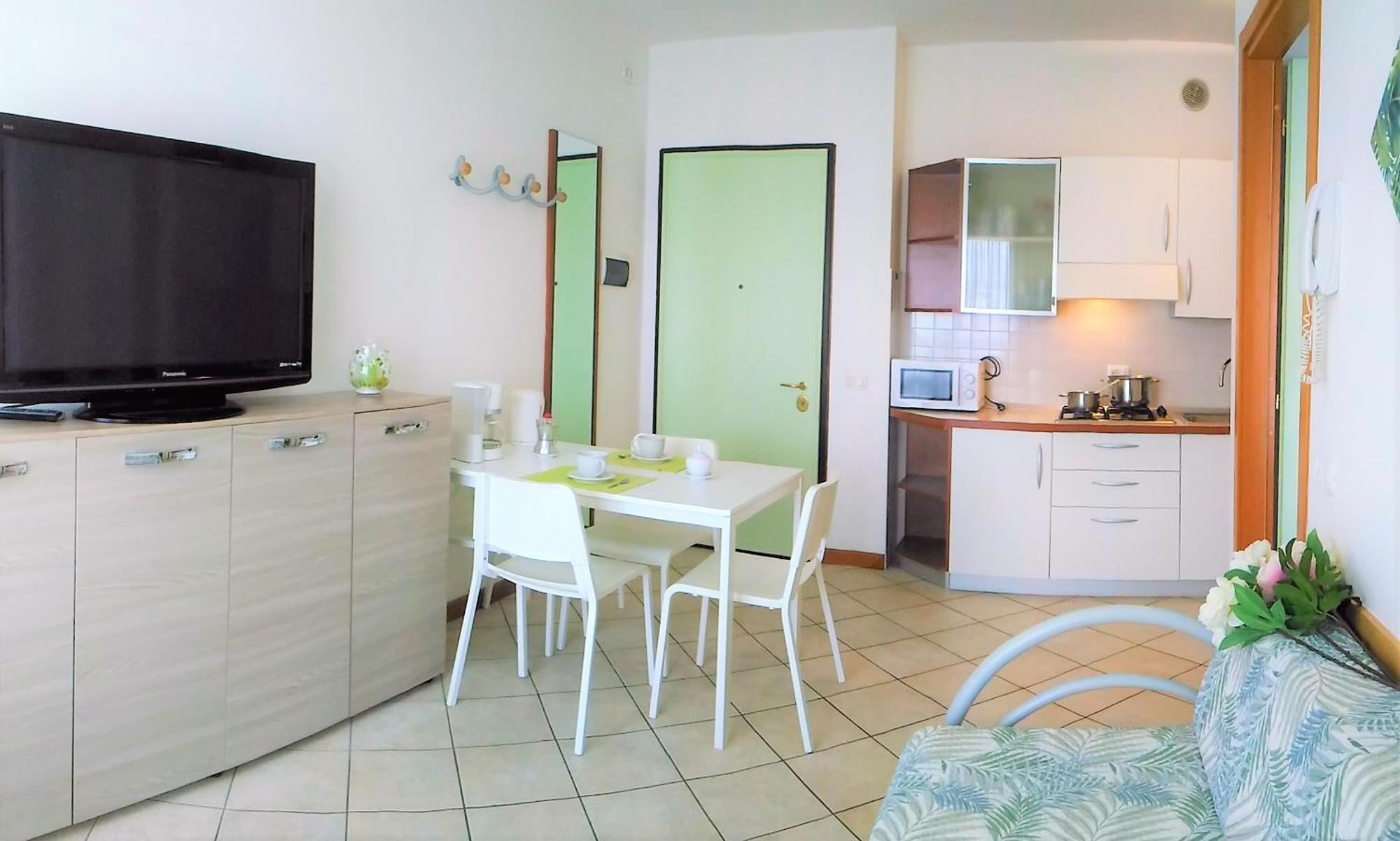 Green Holiday Wohnung Mit Schwimmbad Bibione Exterior foto